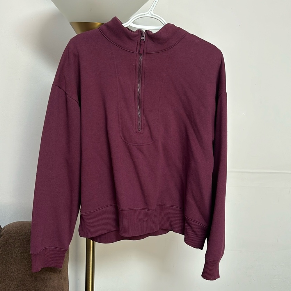 A New Day Maroon Quarter Zip Size XL 🫶🏼
